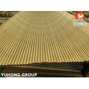 Copper Alloy Seamless Tubing Cupro Nickel Pipes And Tubes ASTM B111 C10200