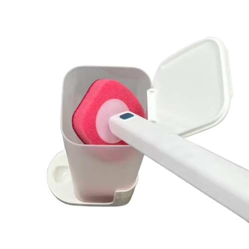 China Disposable Toilet Brush Set with Replaceable Head on sale