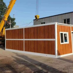 Easy-to-Assemble 20ft Folding Container House with Bathroom and Galvanized Steel