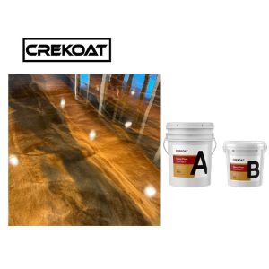 China Long Lasting Metallic 3d Epoxy Flooring Coating For Wood Brick on sale