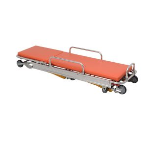 Customized Ambulance Folding Stretcher With Wheels Ambulance Bed Stretcher