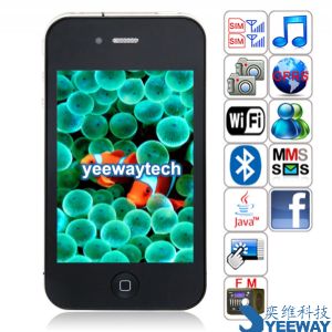 HiPhone 4G+++ Quad Band Dual Cards Dual Standby Dual Cameras WIFI Bluetooth Java