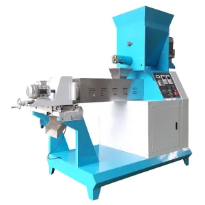 China 37-160kw Main Power Floating Fish Feed Production Line With 2 Capacity 1-2t/H on sale