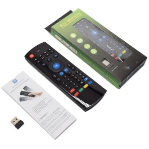 Wireless 2.4g Air Mouse Remote Remote With IR Learning Function