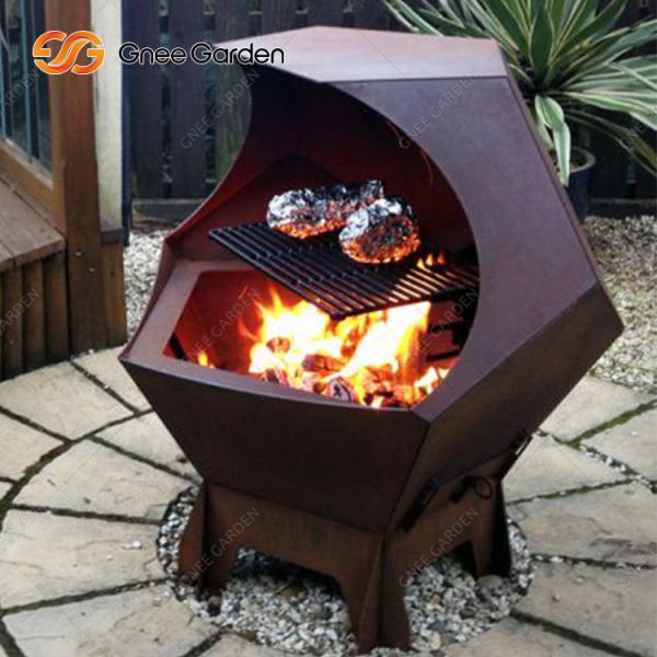 Quality Home Party Use Customizable BBQ Charcoal Grill 4mm Thickness wholesale
