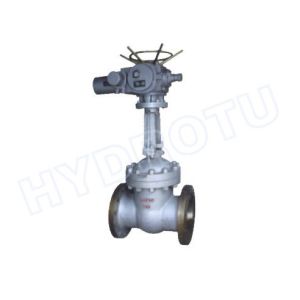 DN500mm Flanged Gate Valve With Manual / Electric Control Valve
