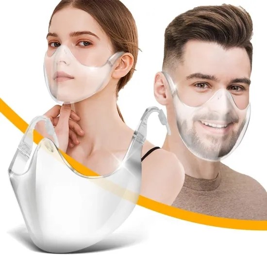 Quality Adults Face Visible Transparent PVC Protective Face Shield wholesale