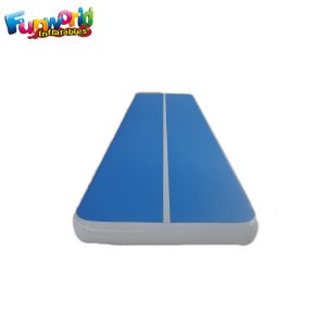 Custom Size Outdoor Inflatable Sports Games Air Tumbling Mat For Training