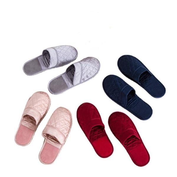 Quality Non Slip 19mm Leisure Time Shoes , Indoor Mulberry Womens Silk Slippers wholesale