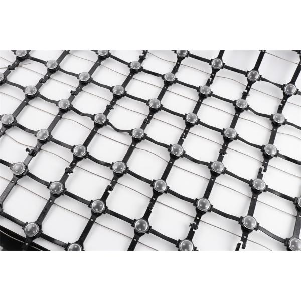 Quality RGB Color DC12V Waterproof LED Mesh Wall Flexible LED Mesh Screen wholesale