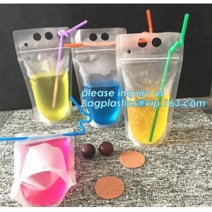 Biodegradable Zipper Water Plastic Drink Pouch Bags,Unique design 5L Spout Pouch