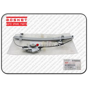 China 8-97165869-1 8971658691 Isuzu Body Parts Rear Door Regulator Suitable for ISUZU UBS17 4ZE1 on sale