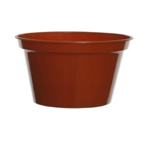Minimalistic Styled Plastic 7 Gallon Plant Pots Horticultural Cylindrical