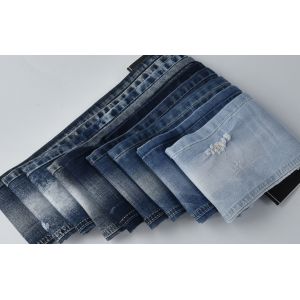Cheap Shrink-resisitant COTTON POLYESTER SPANDEX DENIM FABRIC JSD3314 for sale