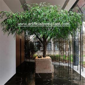 Cheap Tabletop Large Artificial Weeping Willow Tree Restaurant Decoration 2.5m Height for sale