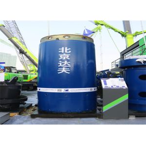 600mm 1090kg Pile Driver Casing Bits 680mm Piling Rig Components For CAT Machine