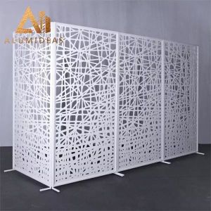 Laser Cut Metal Privacy Screens