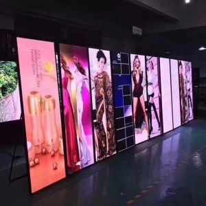 Waterproof LED Poster Display P2.5 Aluminum profile Light Box