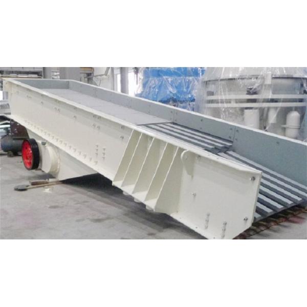 Vibrating Feeder ZSW Series Ore Processing Equipment 900 - 1500t/H Capacity