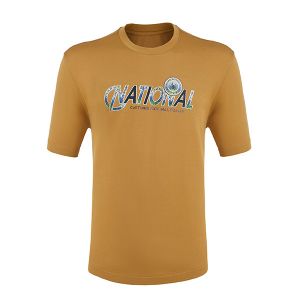 Men's Heavyweight T Shirts O-Neck Style 170-210Grams Quick Dry and Emboss