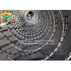 BTO CBT Blade Barbed Wire Anti Rust 10 meter With High Perimeter Security