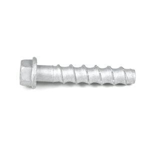 Plain Finish Multi Fix M10 Hex Washer Head No Pre Drilling Concrete Screws for Bridges