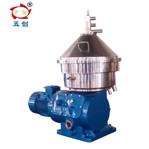 Vertical Separator Fish Processing Machine 3 Phase Disc Stack Centrifugal