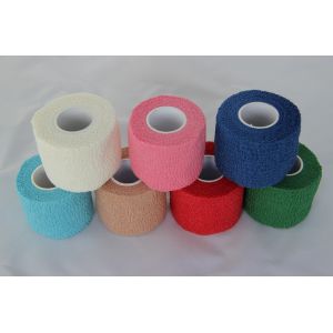 Tearable Latex-free Cotton Wrap Cotton Elastic Bandage