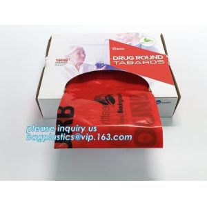 Medical disposable Aprons and Lab Coats,Medical plastic apron tabard with