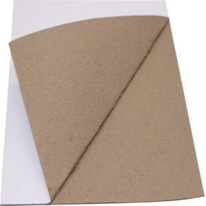 Packaging Solution Grey Back Duplex Board Lightweight Wood Pulp Customizable