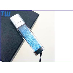 Acrylic Customized Colorful Diamond LED Light Shinning 2GB USB Flash Pen Drive