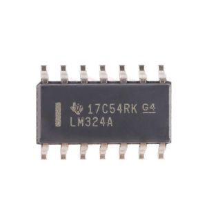 New Original LM324ADR SOIC-14 Quad Operational Amplifier IC Chip