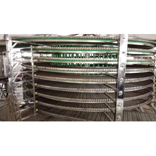 Quality                  Spiral Conveyor Tower Flexible Screw Conveyor Cooling Bread Cooling Pizza Cooling Cake              wholesale