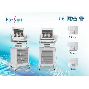 High Intensity Focused on Ultrasound machine with 1.5mm, 3mm, 4.5mm treatment head