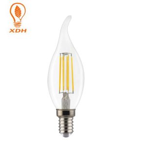 240V E14 4W Amber Candle Light Lamp C35 2200k Edison Bulb Filament