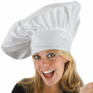 Polyester Cotton Adjustable Chef Hat Kitchen Cooking Chef Hat