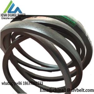 Cheap Classical Wrapped Rubber V Belts Type B Length 116''-126'' For Choppers for sale