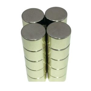 Rare Earth Round Cylinder N38 N45 Neodymium Ring Magnets With Holes Multipurpose
