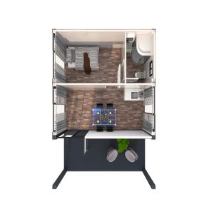 40ft Portable House Foldable Container Manufacturer Container House Modular