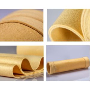 High Strength P84 Replacement Dust Collector Bags 500~550 GSM Maximum Flexibility