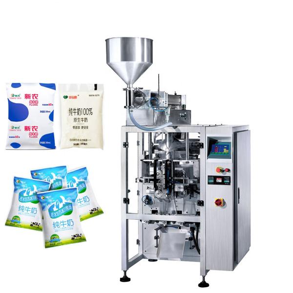 Quality Automated Milk Sauce Liquid Filling Packaging Machine 120pcs/Min wholesale