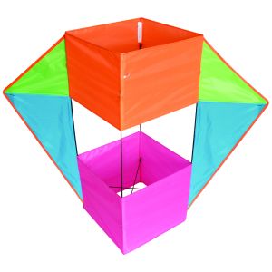 Cheap 99*80cm 3D Kite Nylon Or Polyester Material 2-5bft Swing Range Convenient Carry for sale