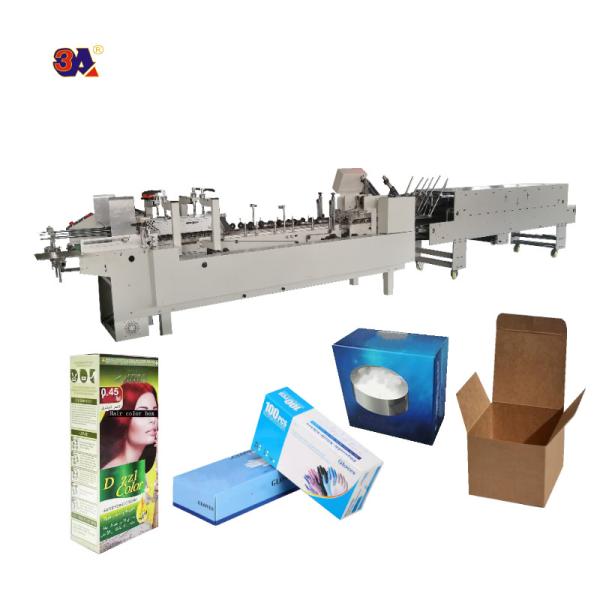 Automatic Folder Gluer Machine for Small Box Forming Easy to Operate Seeking