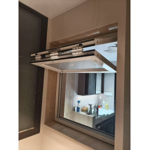 Bird-Friendly Folding Window Integration Featuring Subtle Patternation to