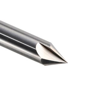 Alloy Coating Tungsten Steel Tool Aluminum Cnc Machining / Chamfer Milling