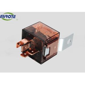 Universal 40a 24 Volt Automotive Relay With Led Light Double Contact Transparent
