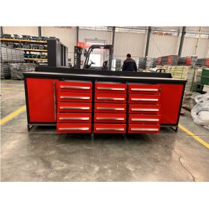 Workshop Transmission with KEY Lock Aluminium Alloy Workbench and Cabinet