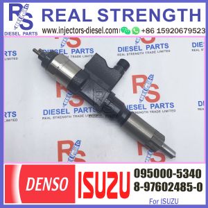 Diesel engine common rail fuel injector 095000-5340 for Isuzu 4HK1 6HK1