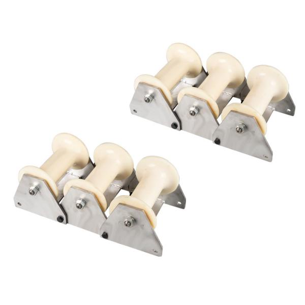 Multi Type Triple Guide Manhole Cable Roller For Cable Installation