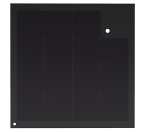 Cheap IBC CELLS 95W-100W Dragon Scale Solar Tiles Multi - Scenario Solar Roof Tiles for sale